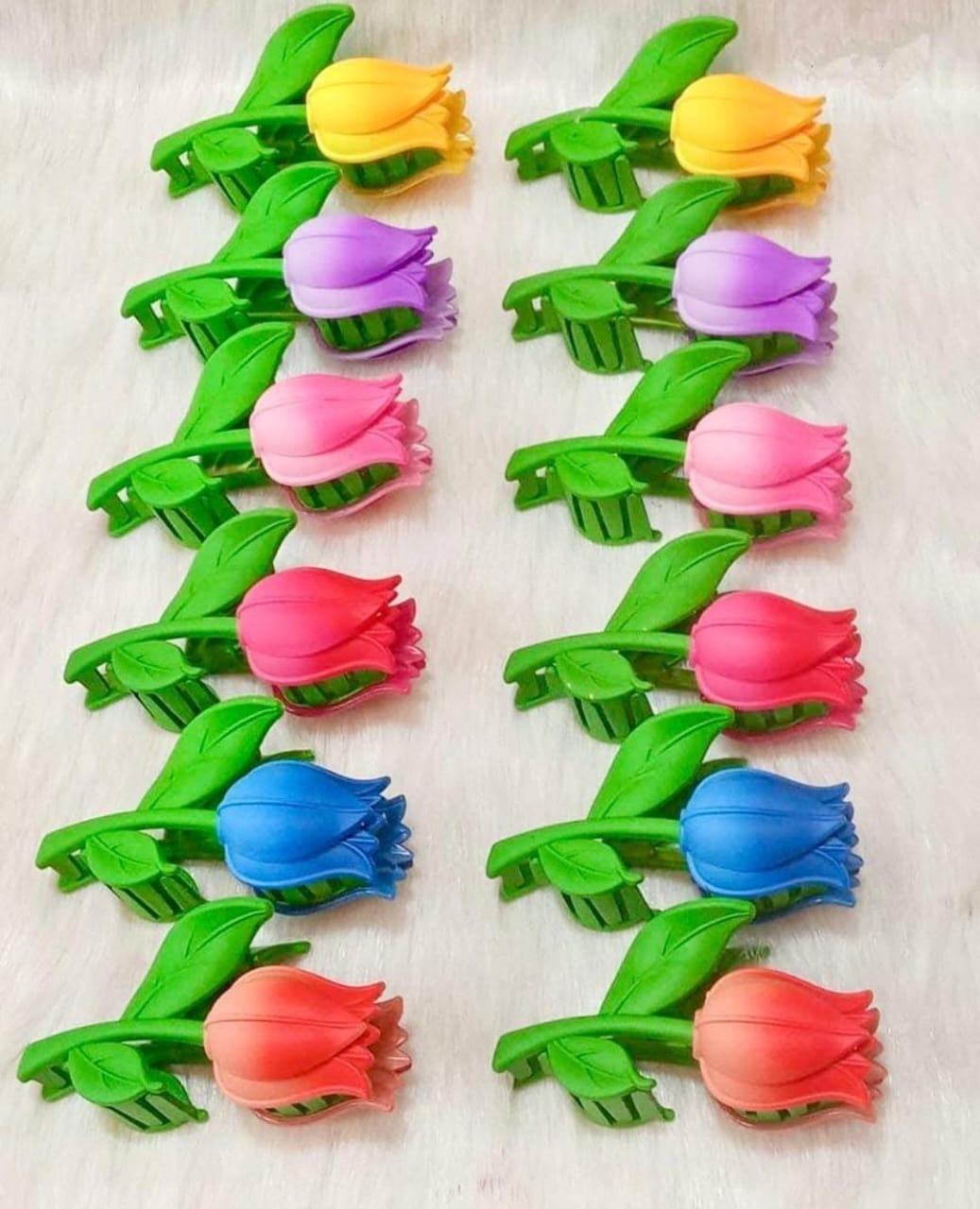 Pack Off 01 Flower Girl Hair Clip | Hair Clip For Women | Best Quality Hair Clip | Catcher For Women & Girls ( Standard Large Size) - Image 9