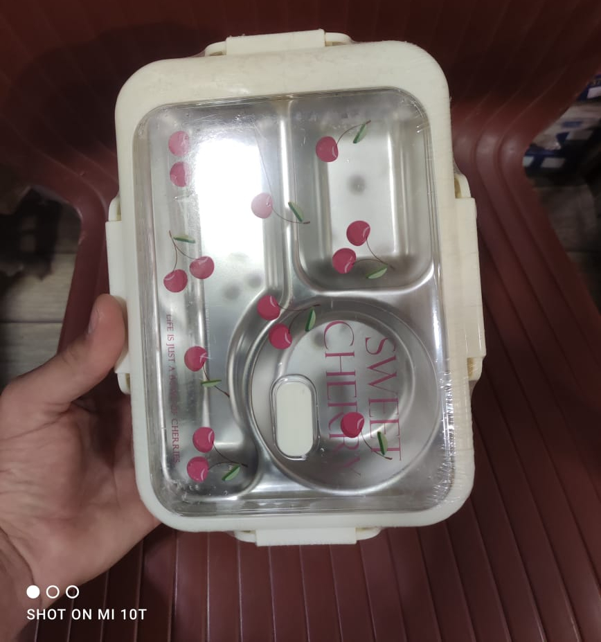 Rectangular Lunchbox with a clear lid | Lunch Box for Children, Kids and Adult | Portable Picnic Storage | School Student Food Container - Image 5