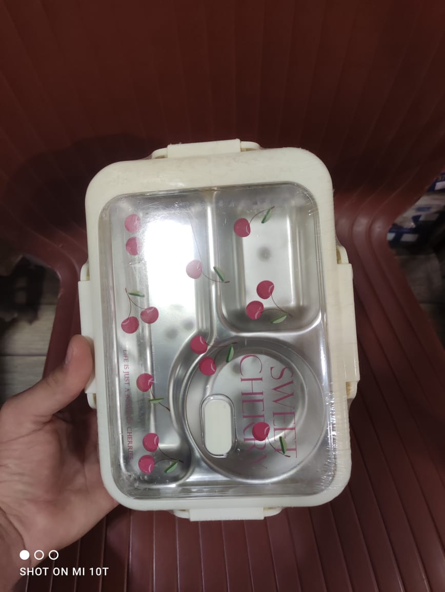 Rectangular Lunchbox with a clear lid | Lunch Box for Children, Kids and Adult | Portable Picnic Storage | School Student Food Container - Image 7
