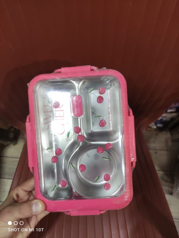 Rectangular Lunchbox with a clear lid | Lunch Box for Children, Kids and Adult | Portable Picnic Storage | School Student Food Container - Image 11