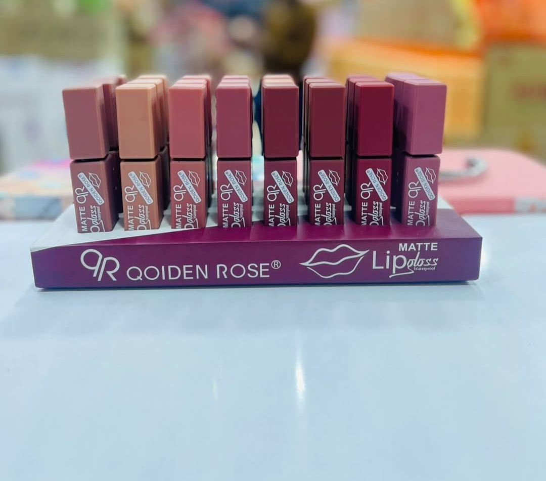 Pack of 3 High Pigment Matte Lipgloss | Non-Sticky Lip Gloss | Moisturizing & Hydrating Lips