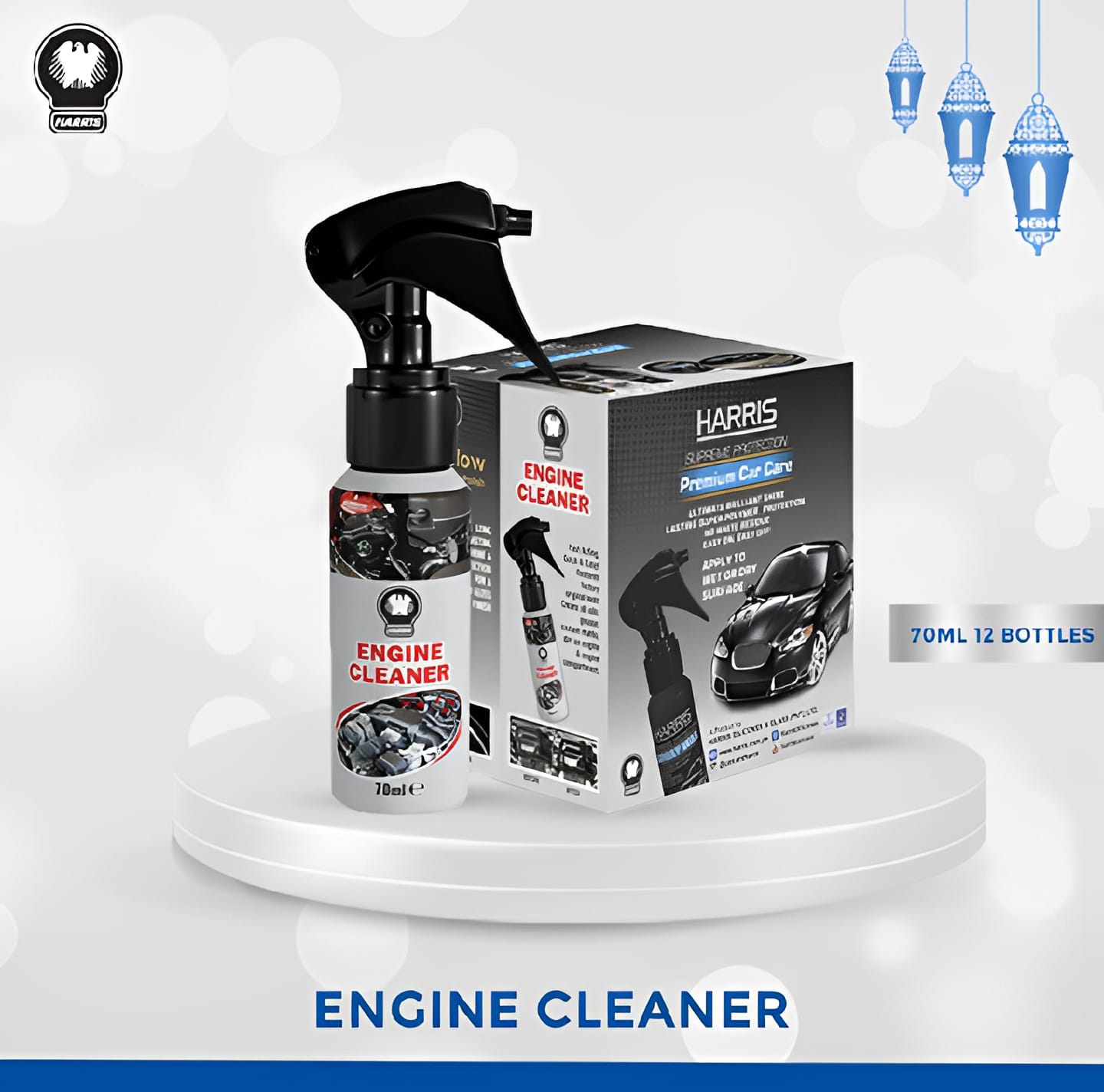 Pack of 12 Engine Cleaner | Best Quality Engine Cleaner Spray for Bike & Car 70ml