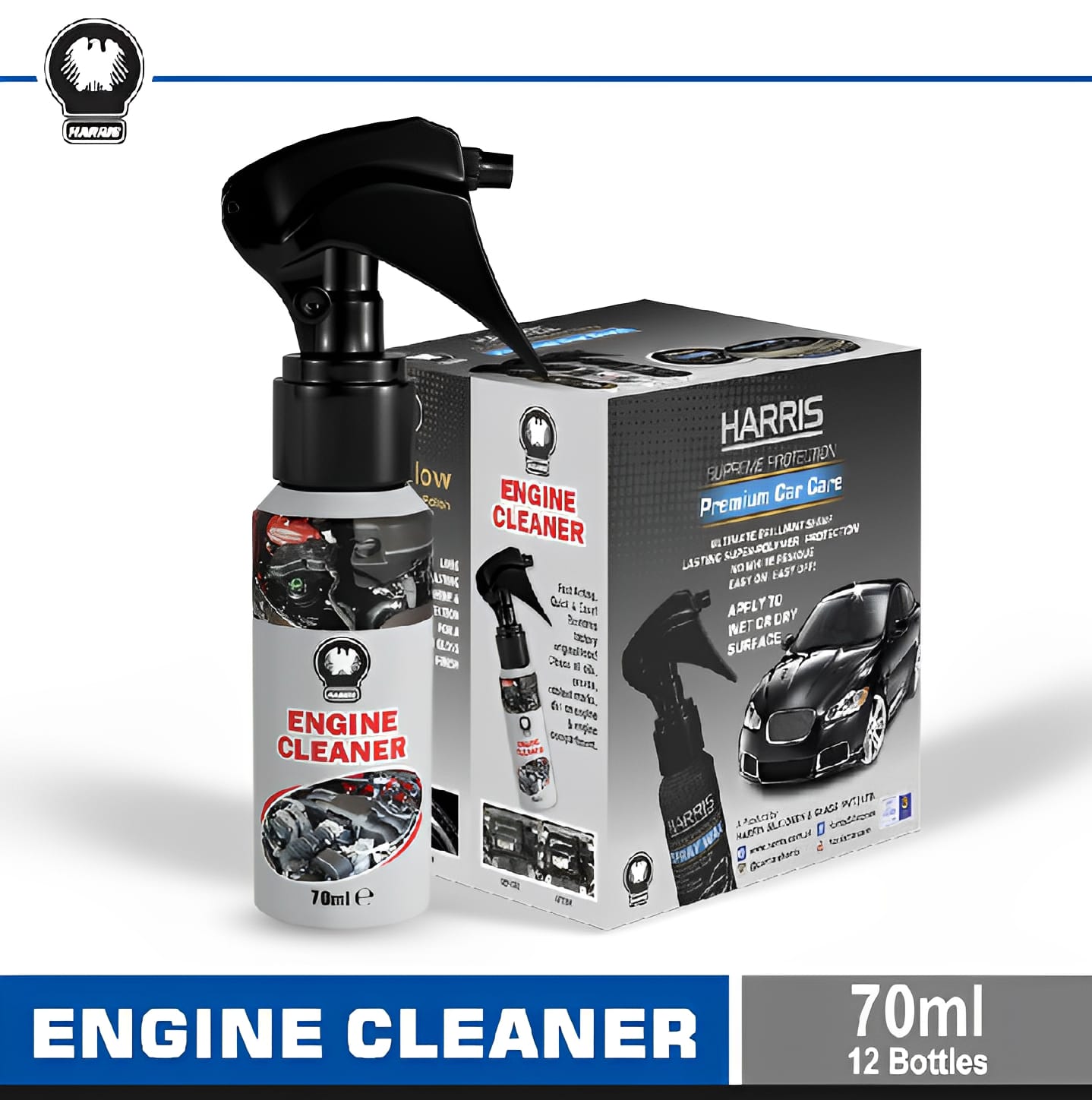 Pack of 12 Engine Cleaner | Best Quality Engine Cleaner Spray for Bike & Car 70ml - Image 3