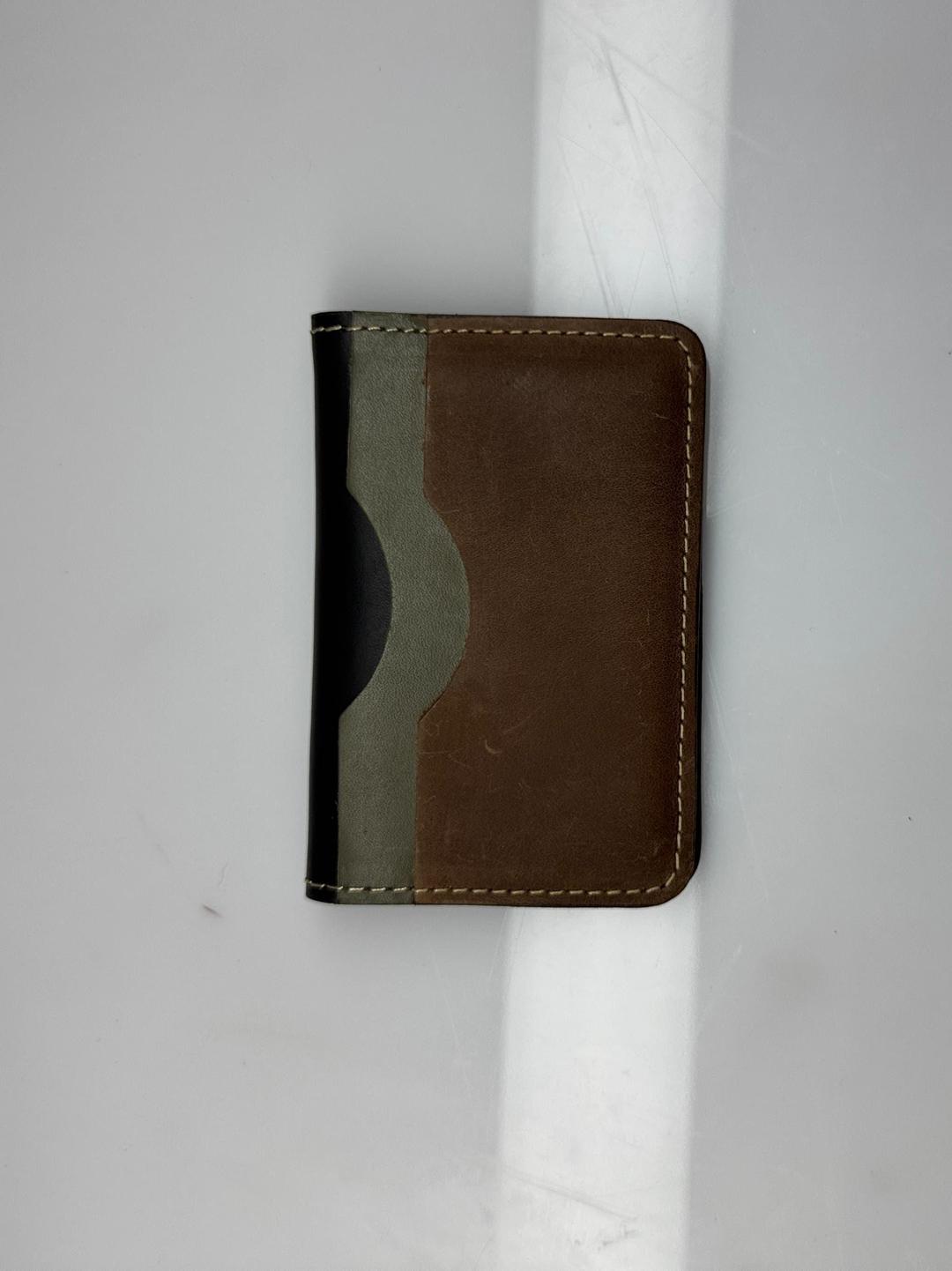 Men's Stylish Slim Wallet with Card Pockets – Multicolor, Rexine Material ( Random Color ) - Image 2