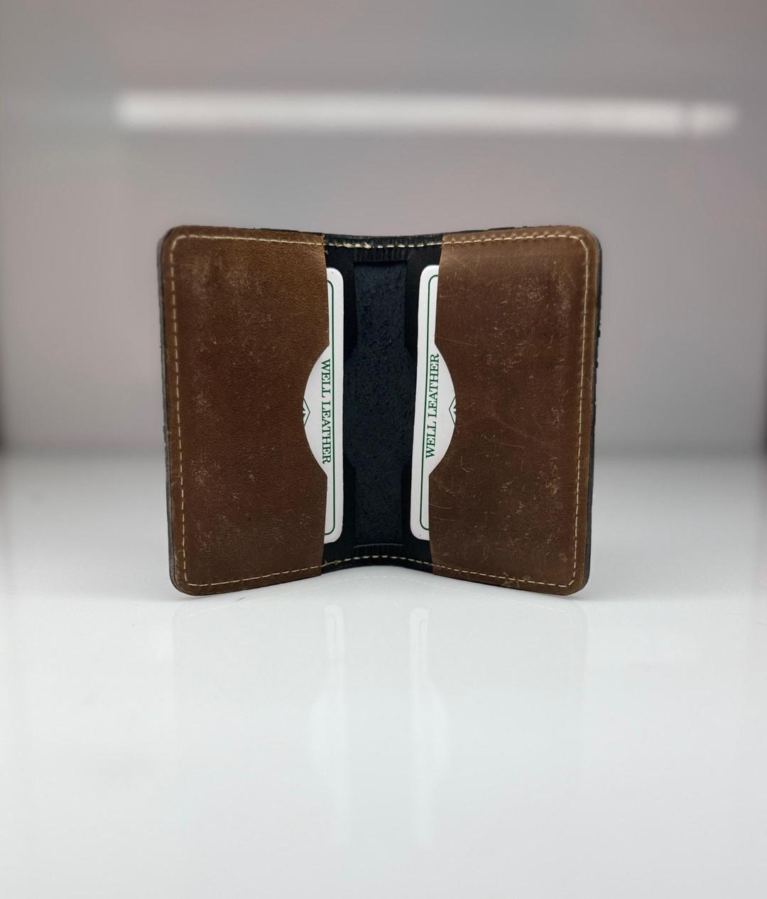 Men's Stylish Slim Wallet with Card Pockets – Multicolor, Rexine Material ( Random Color ) - Image 4