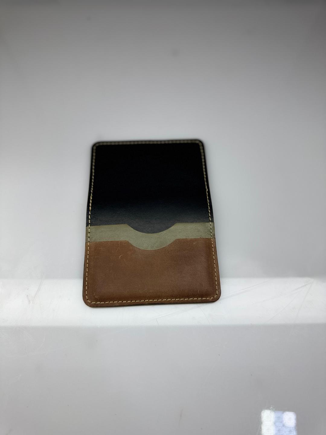 Men's Stylish Slim Wallet with Card Pockets – Multicolor, Rexine Material ( Random Color ) - Image 3