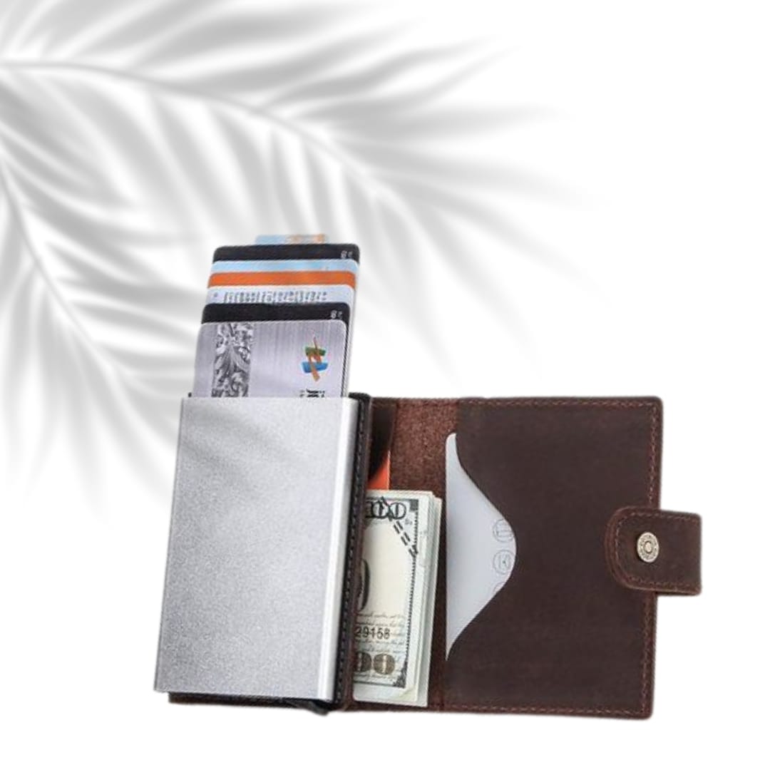 Men's Stylish Slim Wallet with Card Pockets – Multicolor, Rexine Material ( Random Color ) - Image 7