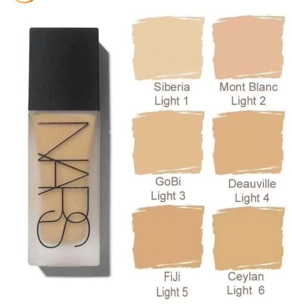 Original Imported Nars Natural Radiant Longwear Foundation Light One Reflecting Foundation | High Coverage Liquid Foundation - 30ml - Image 3
