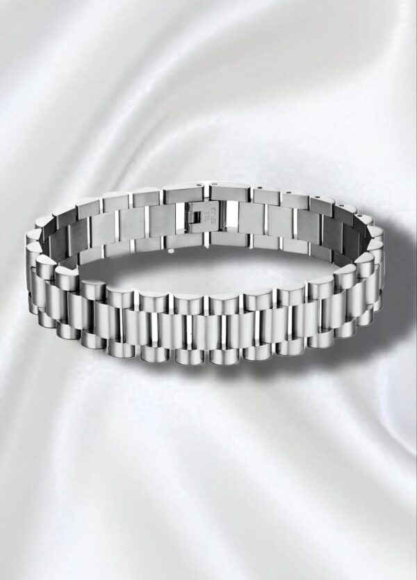 Stainless Steel Charming Hand Chain Bracelet | Beautiful Charming Hand Chain Bracelet For Boys and Men - Image 4