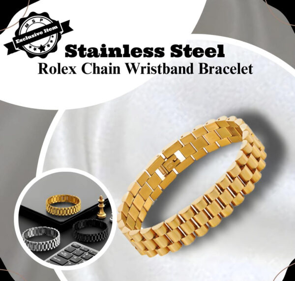 Stainless Steel Charming Hand Chain Bracelet | Beautiful Charming Hand Chain Bracelet For Boys and Men - Image 8