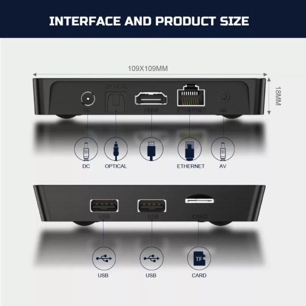 X96 Android TV BOX  - 4K - Smart Android Tv Box - IPTV & OplexTv Movie 500 + Channel - Image 7