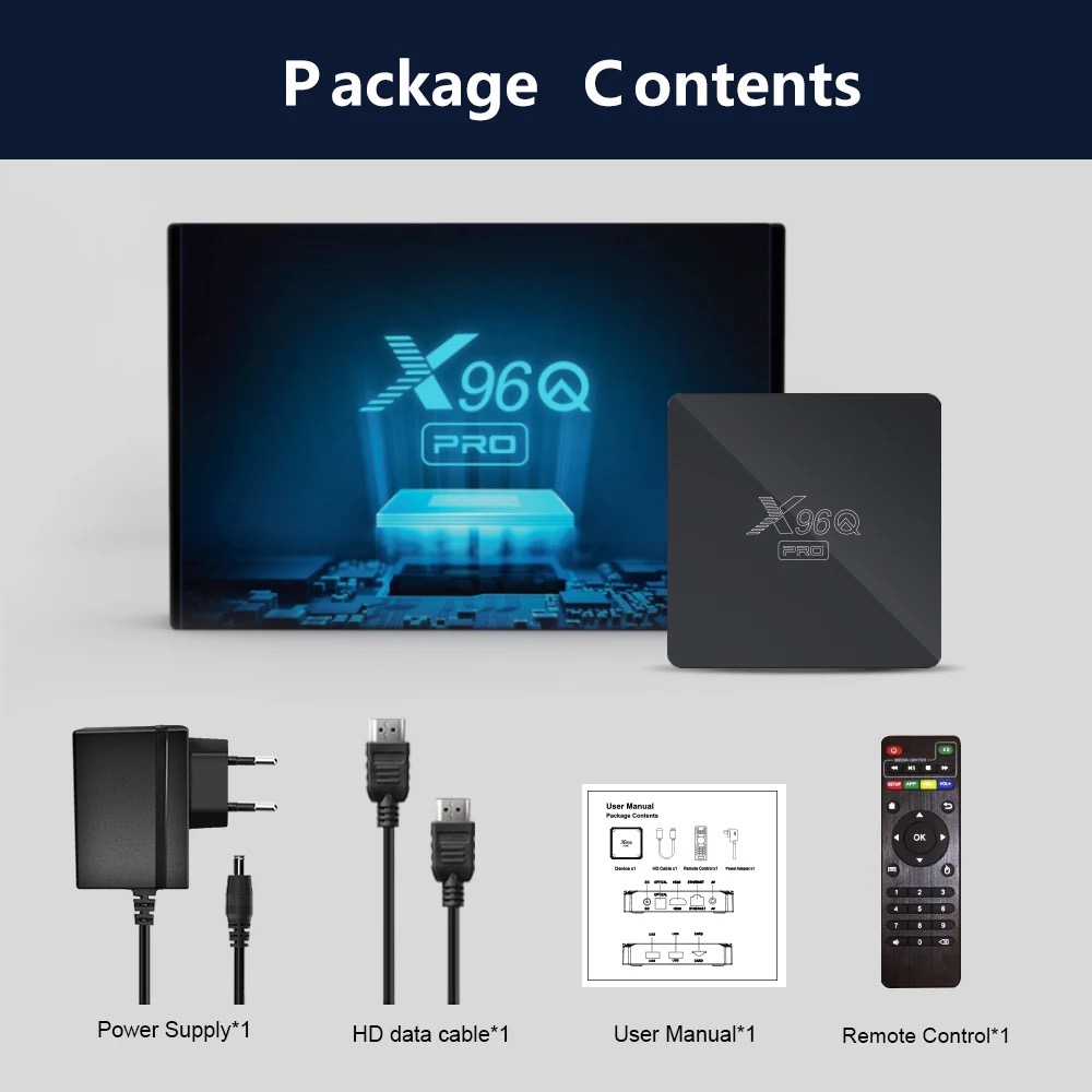 X96 Android TV BOX  - 4K - Smart Android Tv Box - IPTV & OplexTv Movie 500 + Channel - Image 8