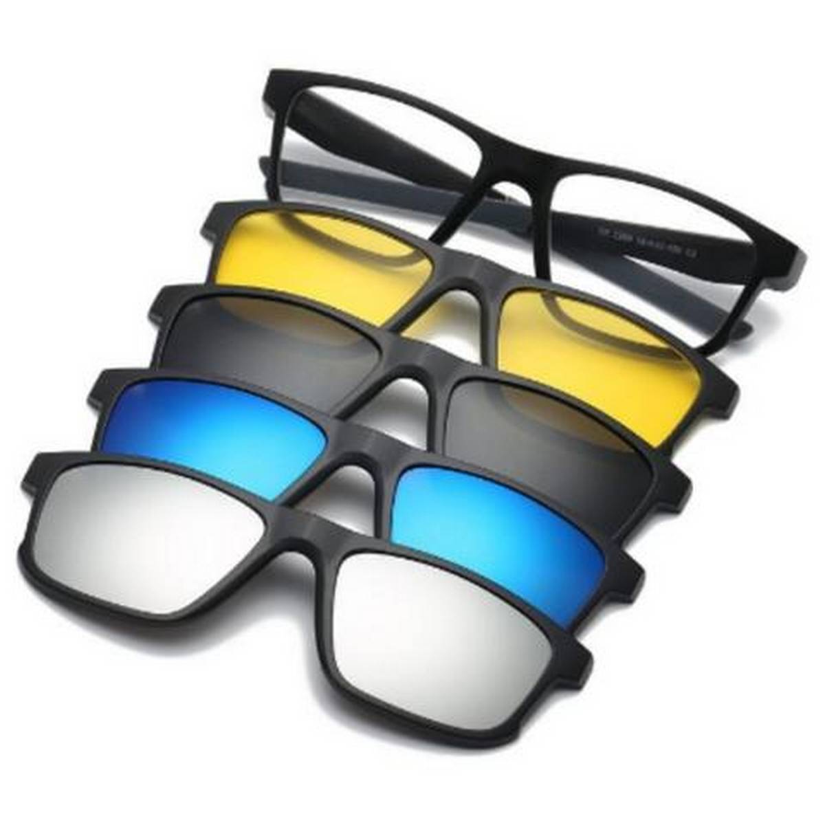 5 in 1 Magic Vision Stylish Sunglass With Quick-change Magnet Lenses | 5 Different Colors - Image 9