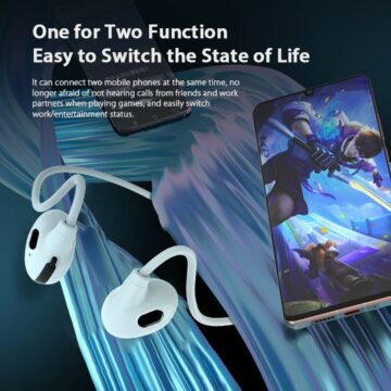 Sport Bluetooth Pro Air 2nd generation 5.3 Neck Hanging Wireless Earphone - Image 17