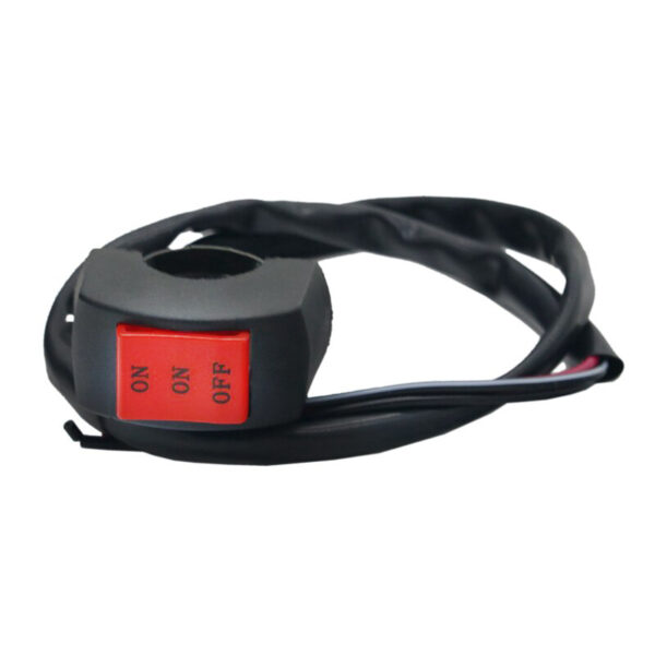 On/Off Handlebar Switch for Motorcycle Universal switch for bike, Extra external on off button - Image 5