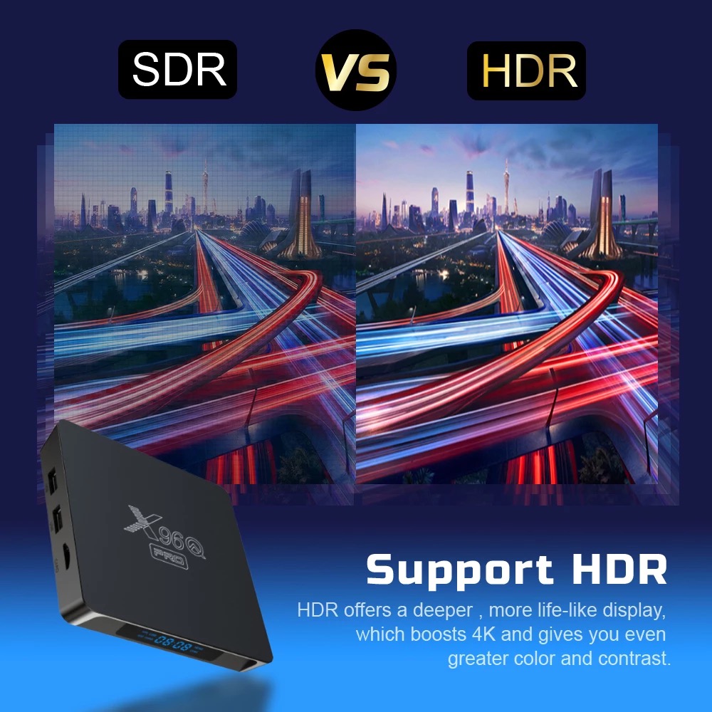 X96 Android TV BOX  - 4K - Smart Android Tv Box - IPTV & OplexTv Movie 500 + Channel - Image 15