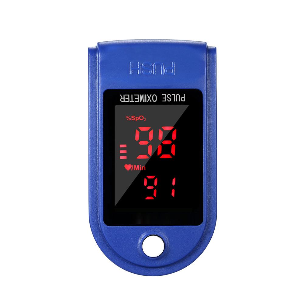 Fingertip Pulse Oximeter Blood Oxygen Saturation Detector Pulse Rate Monitor Portable Oximeter with Fingertip Puls Rate Monitor Portable Oximeter - Image 4
