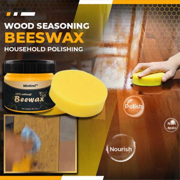 Liquid Wood Seasoning Beewax Polish - Complete Solution Furniture Care Polishing Beewax | Best Polish - Image 3