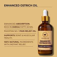 ENHANCED OSTRICH OIL BEST OILS FOR PAIN RELIEF (30 ML) - Image 3