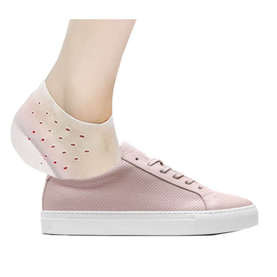 Concealed Footbed Enhancers Invisible Height Increase Soft Silicone Heel Insoles Wearable Heel Cushion Inserts - Image 4