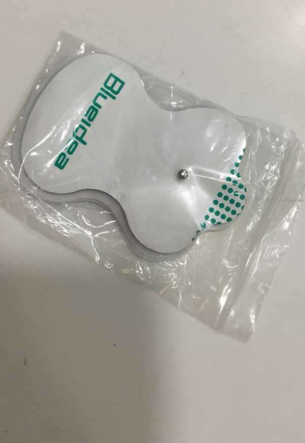 2 Pair/4 Pcs Tense Electrodes/Pads Accessories Button Type Pvc Gel Pads Digital Simulator Massage Therapy Patch - Image 2