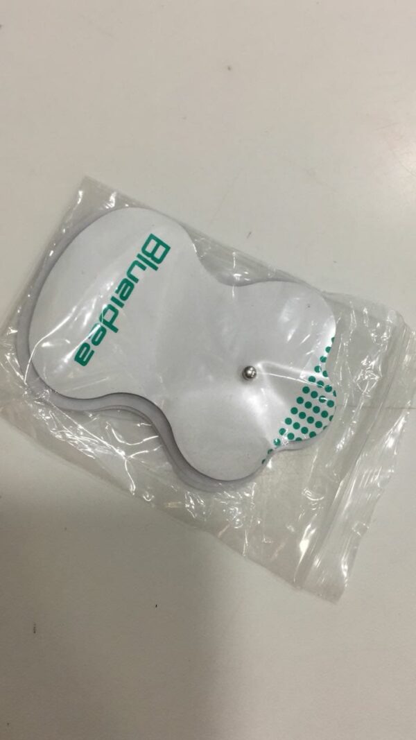 2 Pair/4 Pcs Tense Electrodes/Pads Accessories Button Type Pvc Gel Pads Digital Simulator Massage Therapy Patch - Image 3
