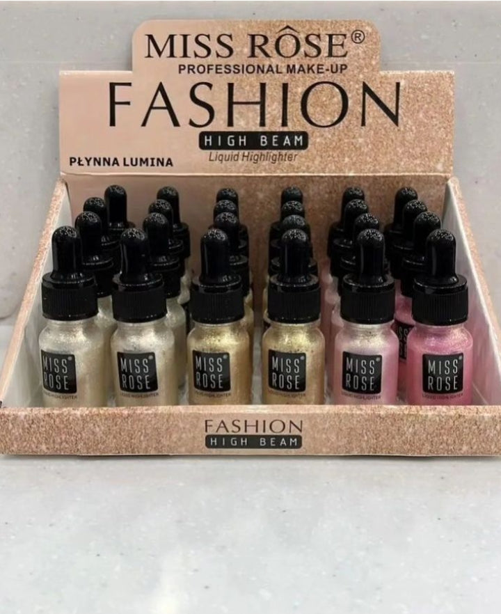 1 Piece Miss Rose High Beam Liquid Highlighter – Radiance in Every Drop! 10ml - Image 6