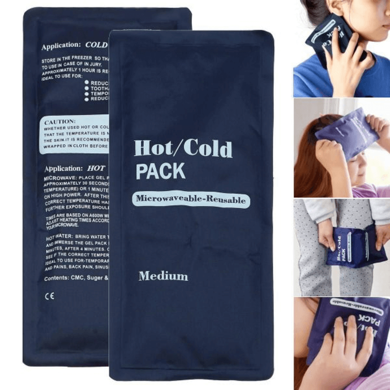 Multi-Purpose Hot and Cold Pack Flexible Gel Pack Physiotherapy
