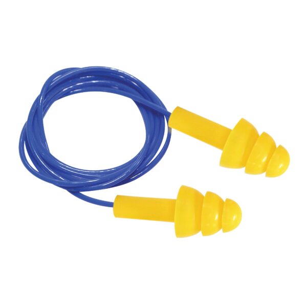 Silicone Corded Reusable Earplug (Pack Of 5) - Image 3