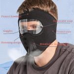 Windproof Anti Dust Full Face Masks Cycling Ski Breathable Masks Eye HD Anti Fog Goggles Hood Cover Winter Warm Hat Caps (Random Color) - Image 2