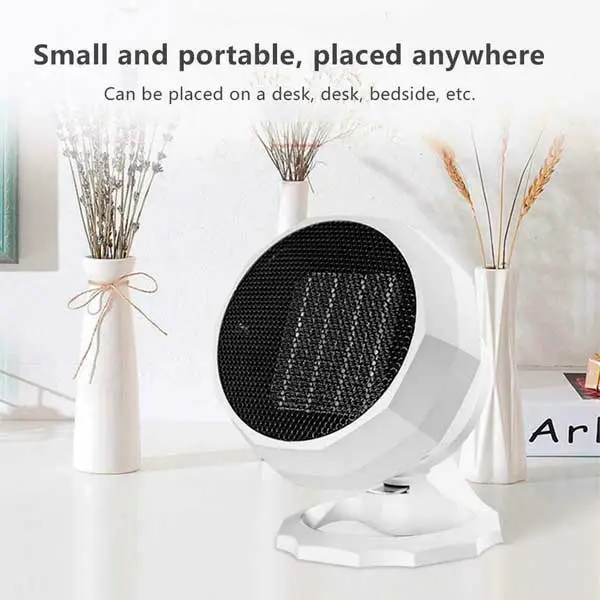 Miniature heater model WG-089..  Flexible 1800W Portable Electric Heater Fan Winter Warm Hot Fan Home Office Winter Warmer(random color ) - Image 5
