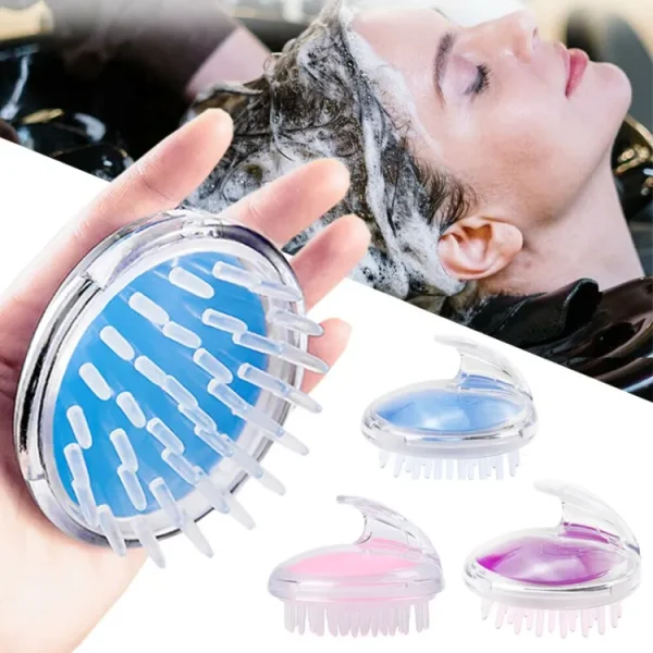 3 in 1 combo deal 1 Derma Roller (0.5mm) , Silicone Scalp Massage Brush , Oil Bottle - Image 4