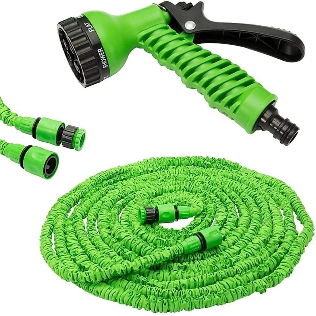 Magic Hose Pipe | Water Spray | Pressure Water spray Jet Gun |  Expandable, Flexible Garden Water Hose for Car Wash, Bike Wash, Home and Garden 150 ft (Random Color) - Image 2