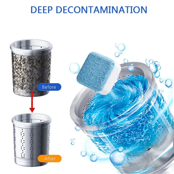 Deal pack of 2 - Mini Washing Machine & Washing Machine Cleaning Tablets - Image 10