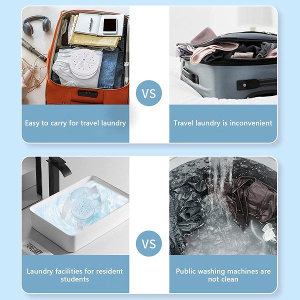 Deal pack of 2 - Mini Washing Machine & Washing Machine Cleaning Tablets - Image 6