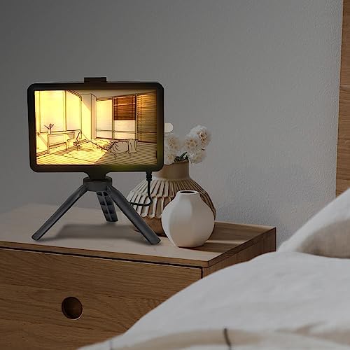 Glowing Art Photo Frame Desktop Decorative Lights, Painting Night Lights, Bedroom Lights | Artwork Table Lamp Gift - Image 6