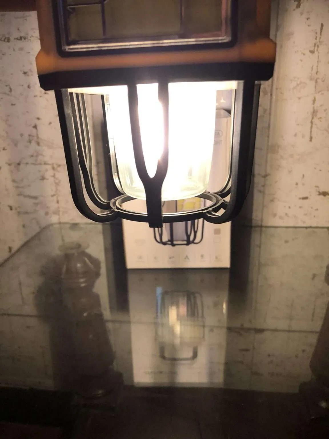 HelloCloud Multifunctional Camping Light Dual Bright & Warm Modes Solar & USB Rechargeable Lantern with Power Bank(HC-7677A) - Image 10