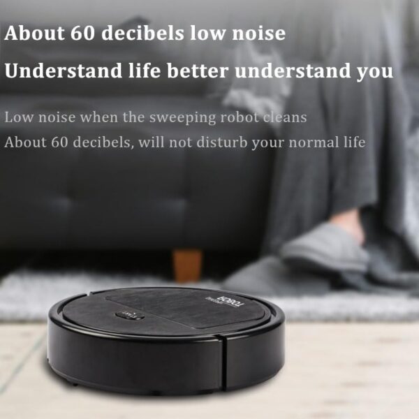 Portable Mini Wireless Smart Sweeping Robot Mopping 3 In1 Rechargeable Cleaning Machine Vacuum Cleaner For Home Office Robot (random colors) - Image 2