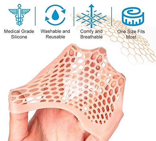 Silicone Gel Half Toe Heel Sleeve | Forefoot Insole Shoes Pain Relief Pads for Men and Women - Image 8
