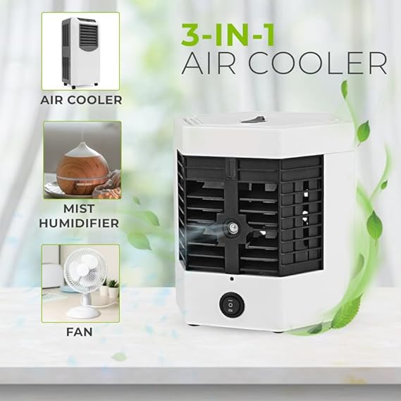 Arctic Air Ultra Pro Evaporative Air Cooler Fan - Portable 4-in-1 Cooling Solution with Humidifier, Air Purifier, and Adjustable Airflow - Effortless Cooling and Enhanced Comfort - Image 9