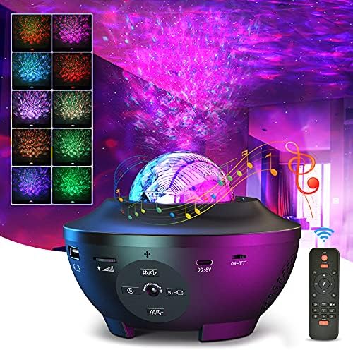 Galaxy Star Projector Lamp Led Universe | Galaxy Star light Projector. (Double Speaker) - Image 6