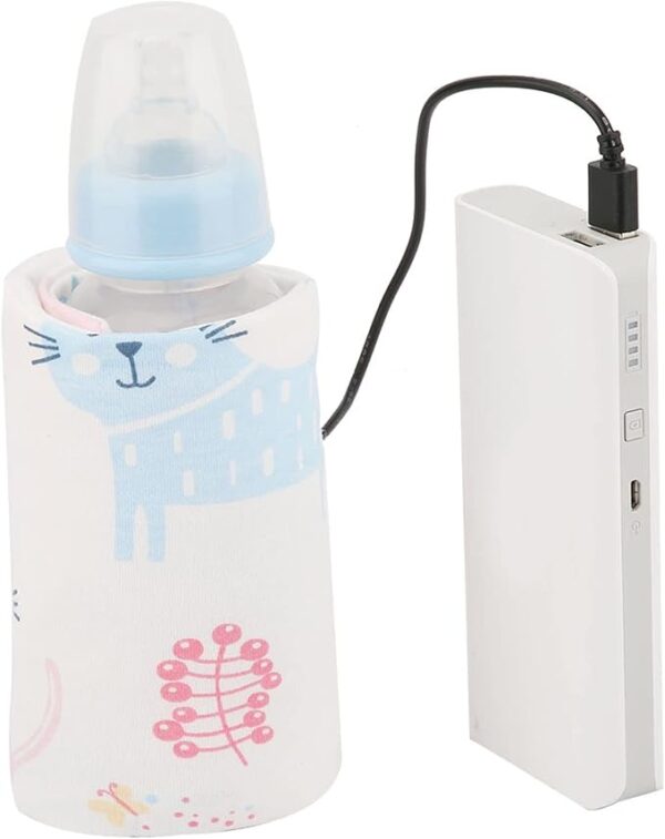 Baby Feeder Warmer Bag (Portable Travel Milk Warmer) (Random Color) - Image 4