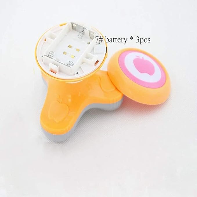 Mini Hand Body Massager Portable Handled Triangle Vibrational Electric Massager (Random color) - Image 5