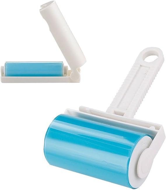 Roller Dog Cat Hair Remover - Reusable Sticky Washable Pet Hair Roller Dust Picker Cleaner Brush - Image 11