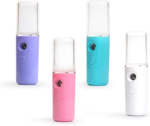 Nano Facial Mist Sprayer, 30ml Handy Atomization Machine Face Moisturizing Hydration  USB Charging (random color) - Image 6