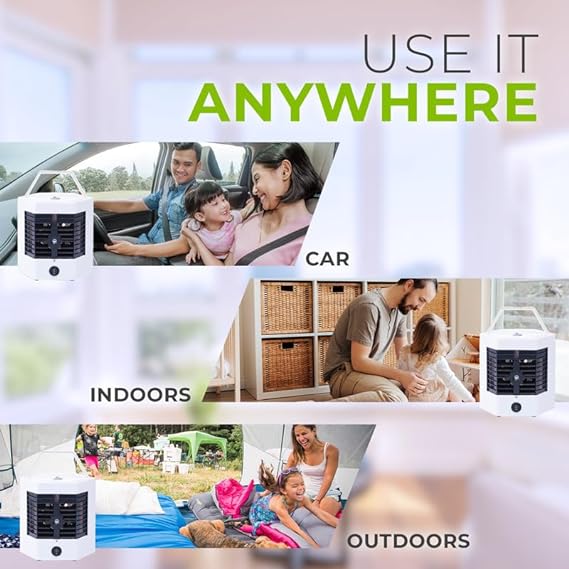 Arctic Air Ultra Pro Evaporative Air Cooler Fan - Portable 4-in-1 Cooling Solution with Humidifier, Air Purifier, and Adjustable Airflow - Effortless Cooling and Enhanced Comfort - Image 10