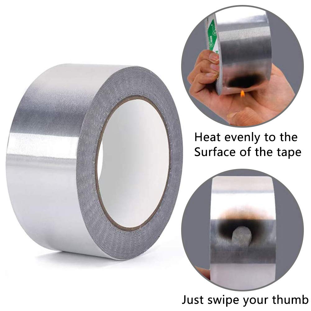 Aluminum Foil Tape  Waterproof Leakage  Strong Self-Adhesive Repair , Window Sill Gap, Pipe Rupture, Surface Crack, Home Renovation - Image 5