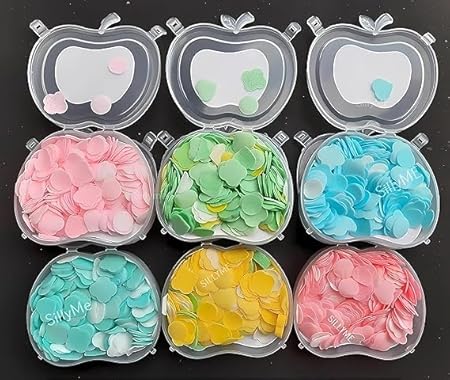 Apple Shape Transparent Paper Soap Box Mini Portable Travel Soap - Small Box (Random flavor) - Image 6