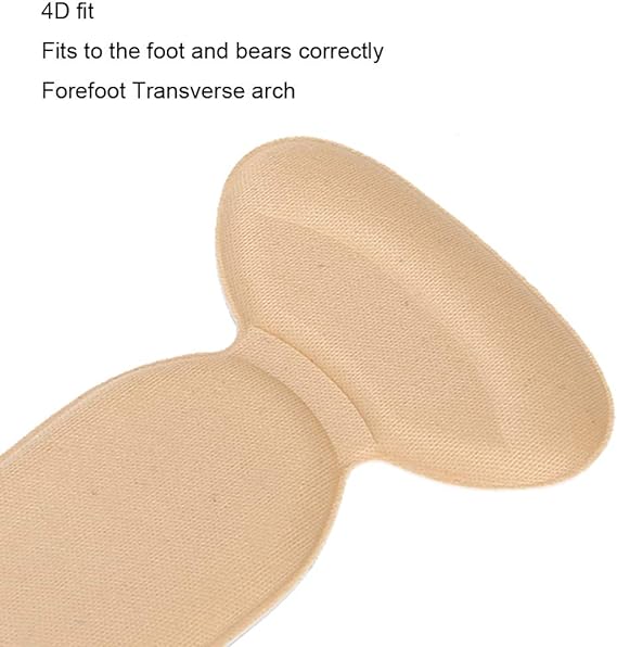 T shape high heel grip for foot support | Heel Cushion Pads T Shape Heel Sticker Tape Arch Support Insoles High Heeled Shoes Patches Foot Care Protector - Image 6