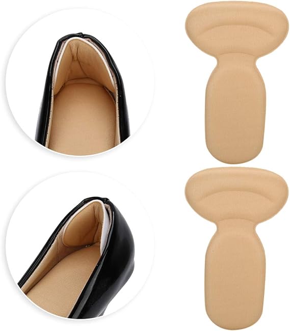 T shape high heel grip for foot support | Heel Cushion Pads T Shape Heel Sticker Tape Arch Support Insoles High Heeled Shoes Patches Foot Care Protector - Image 9